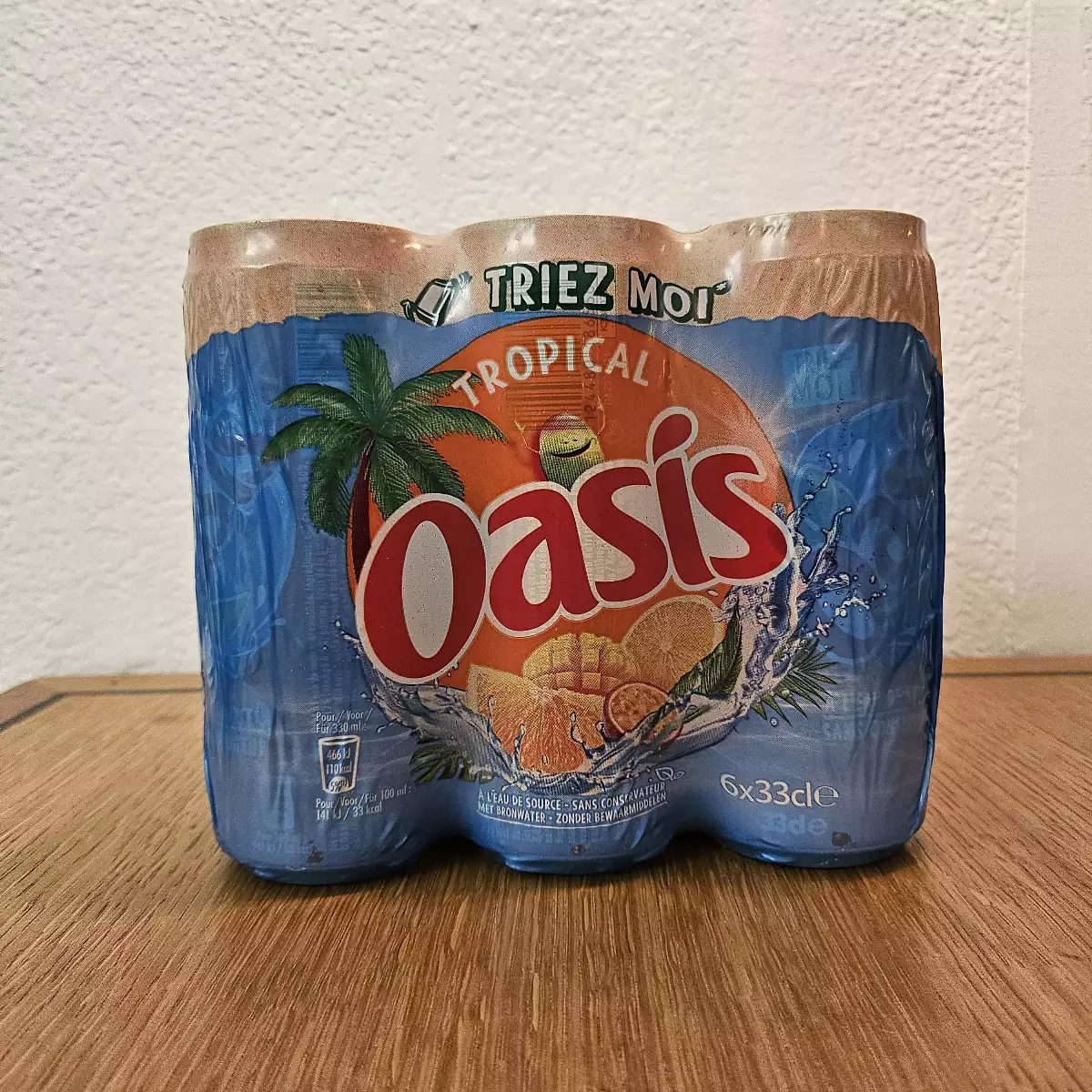 PACK OASIS TROPICAL 6X33CL