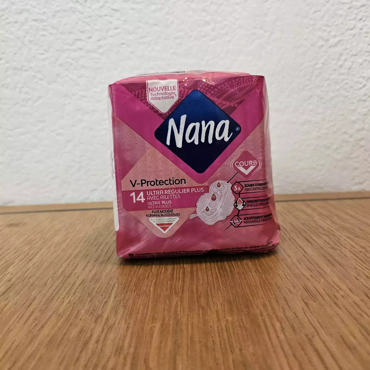 SERVIETTE NANA V-PROTEC X 14