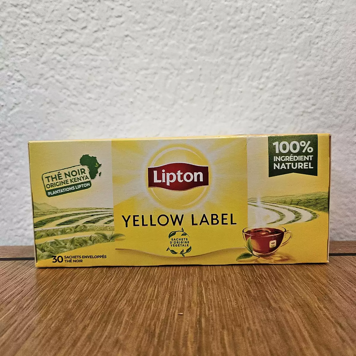 THE LIPTON YELLOW LABEL