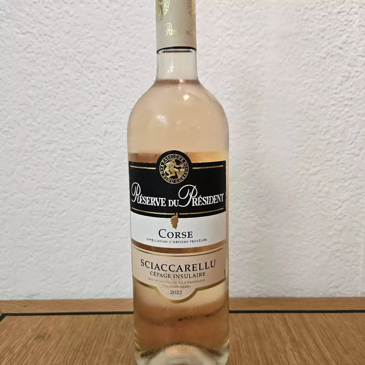 Vin rosé SCIACCARELLU 2022 75CL